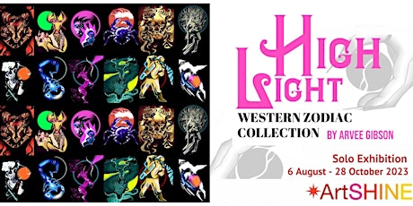 Imagem principal do evento Highlight Western Zodiac Collection by Arvee Gibson