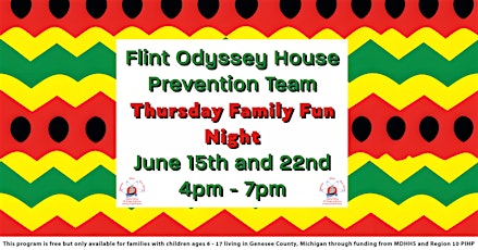 Juneteenth Celebration Family Fun Night ***MUST LIVE IN GENESEE COUNTY***