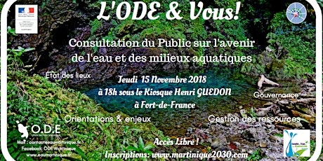 Image principale de Forum L’ODE & Vous : Prononcez-vous sur l'avenir de l'eau et des milieux aquatiques !