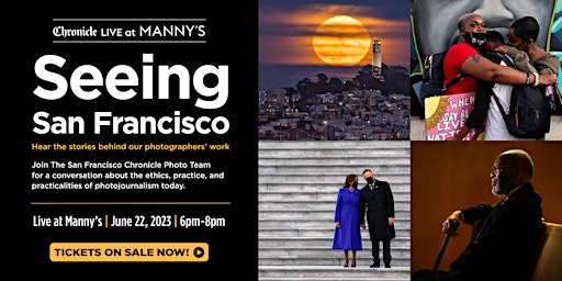 Chronicle Live at Manny’s: How Photojournalists See San Francisco