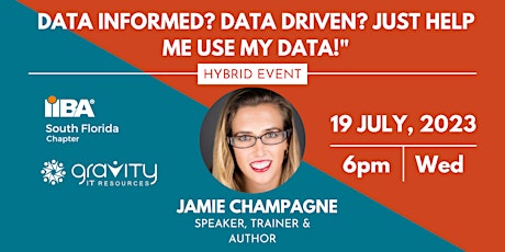 DATA INFORMED? DATA DRIVEN? JUST HELP ME USE MY DATA!