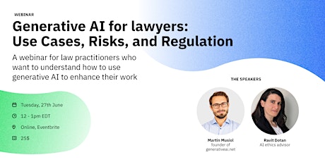 Generative AI for lawyers: Use Cases, Risks, and Regulation