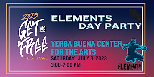 Get Free Festival: Elements Day Party primary image