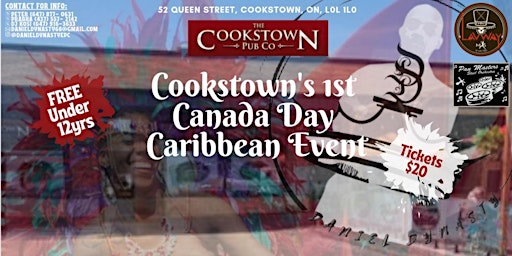 Cookstown's 1st "Caribbean Flavoured" Canada Day Event primary image
