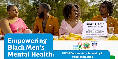 Black Men's Mental Health: HUSH Documentary Screening & Forum