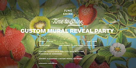 Time to Shine Custom Mural Party
