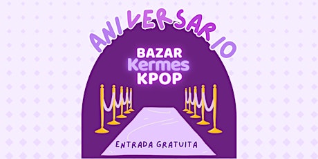 Bazar Kermés Kpop Aniversario