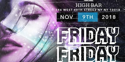 High Bar - afterwork party for young professionals! 3/15