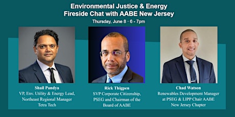 Environmental Justice & Energy - Fireside Chat with AABE New Jersey