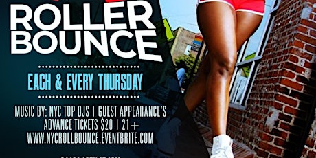 NYC Roller Bounce “When night life meets skate life” Skate Party June 8th