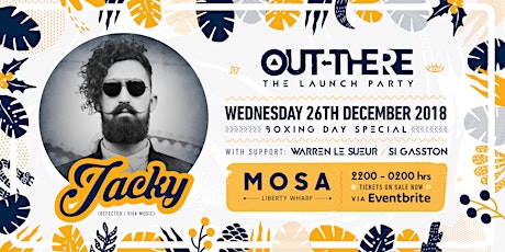 OUT-THERE 2019 Launch Party * JACKY (Defected) * primary image