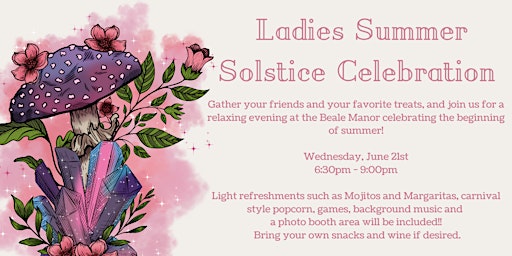 Imagen principal de Ladies Summer Solstice Celebration