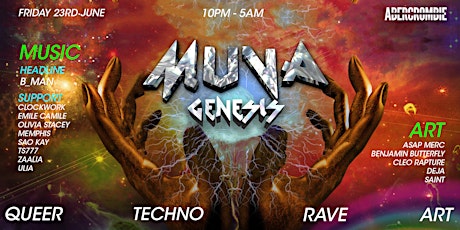 MUVA | GENESIS | LAUNCH PARTY!