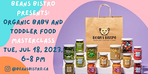 Bean's Bistro Presents: Baby and Toddler Food Masterclass primary image