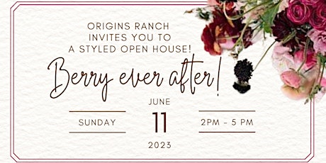 Origins Ranch Open House