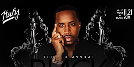 Primaire afbeelding van SAFAREE @ Temple Night Club |  The 5th Annual All Black Attire Party: ITALY 