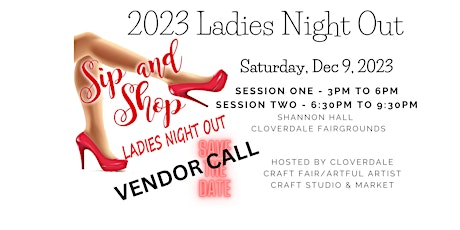 Hauptbild für Ladies Night Sip and Shop 2023