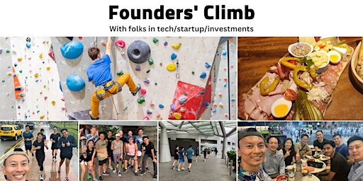 "Founders' Climb" with folks in tech/startups/VCs primary image