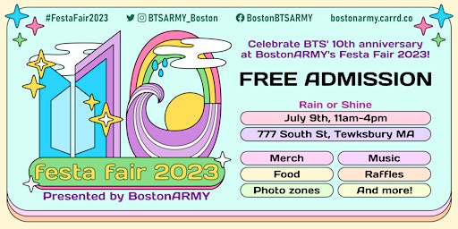 BostonARMY Festa Fair 2023 primary image