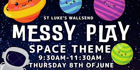 St Luke's Messy Play, Space theme primary image