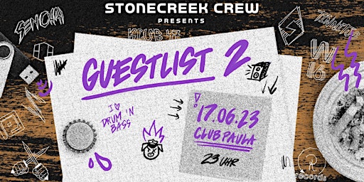 Hauptbild für Stonecreek Crew presents Guestlist 2