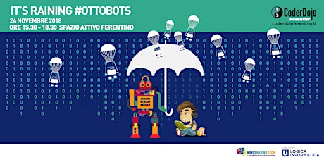 Immagine principale di It's raining #Ottobots - CoderDojo Ferentino  
