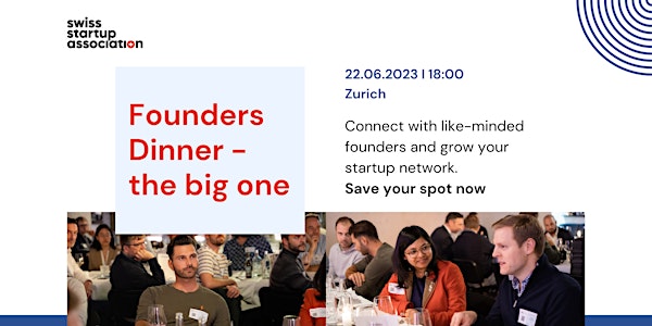 Founders Dinner - the big one!