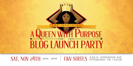A Queen with Purpose Blog Launch Party primary image