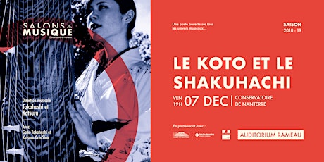 Image principale de Le Koto et le Shakuhachi | Les Salons de Musique du Conservatoire de Nanterre