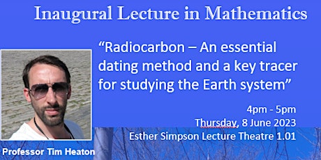 Hauptbild für Inaugural Lecture In Mathematics - Professor Tim Heaton