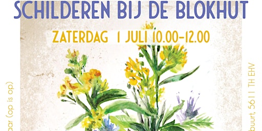 Watercolor Workshop at de Blokhut, Eindhoven primary image