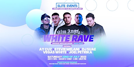 Hauptbild für Elite Events U18s :  All White Party Nightclub Edition