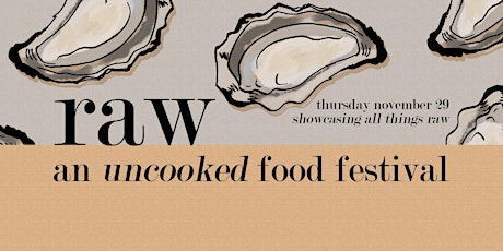 Raw - An Uncooked Food Festival primary image