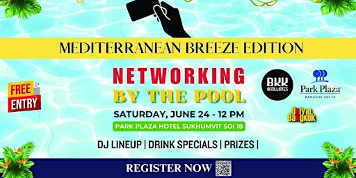 Networking By The Pool - Mediterranean Breeze Edition primary image