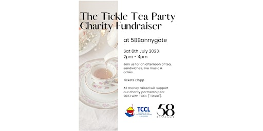 Tickle Tea Party - Charity Fundraiser primary image