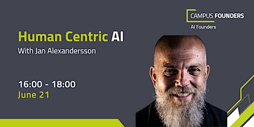 Hauptbild für Human Centric AI  with Jan Alexandersson