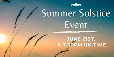 Summer Solstice Online Celtic Wheel Event (second date) primary image