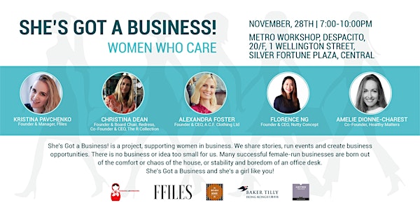 She's got a Business! - Women Who Care
