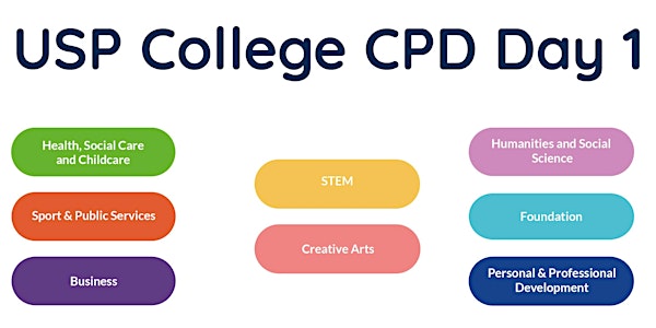 USP College CPD Day 1 - Wednesday 21 November