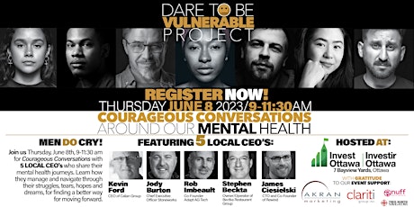Dare To Be Vulnerable Project presents: Courageous Conversations with CEOs