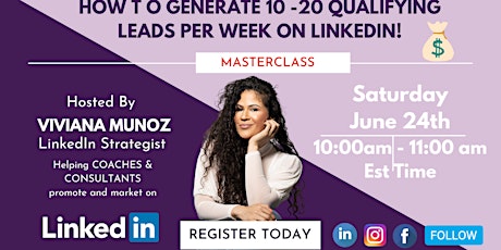 How To Organically Generate 10-20 Leads on LinkedIn For Coaches