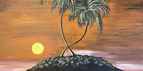 Desert Island Sunset - Paint and Sip by Classpop!™