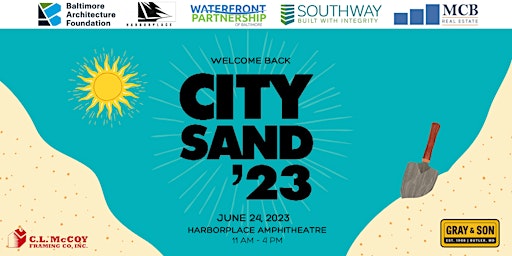 City Sand '23: Reimagining Baltimore's Harborplace primary image