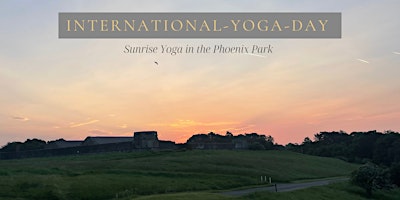 Free Sunrise Yoga for International Yoga Day primary image