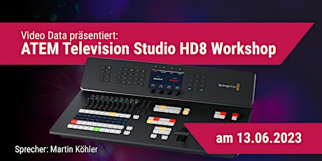 Blackmagic ATEM Television Studio HD8 Workshop