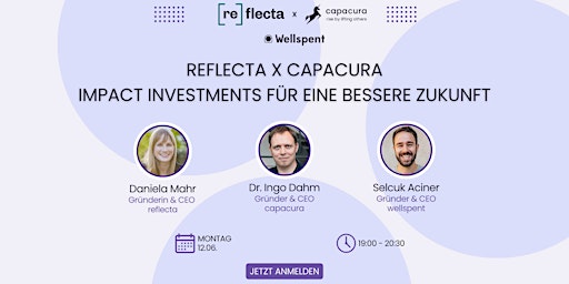 reflecta x capacura // Impact Investitionen für eine Bessere Zukunft primary image