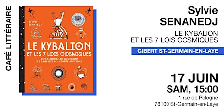 GIBERT Café Littéraire x Sylvie Senanedj