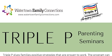 Raising Confident Competent Children - Triple P  Seminar