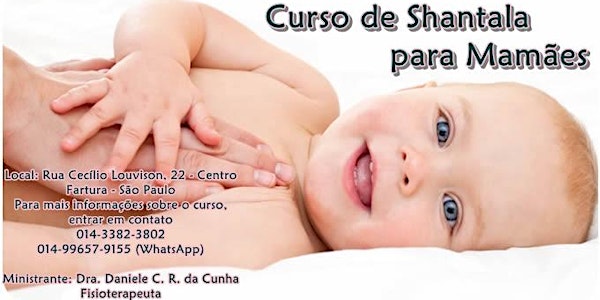 Curso de Shantala para Mamães e Gestantes.