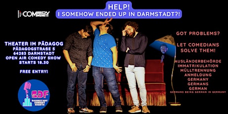 SO DARM FUNNY! #006 Panel Show: Help! I somehow ended up in Darmstadt?!